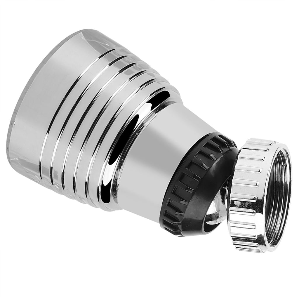 360°Swivel 3Colors Temperature Controlled LED Light Kitchen Sink Faucet Spray Head Sprayer