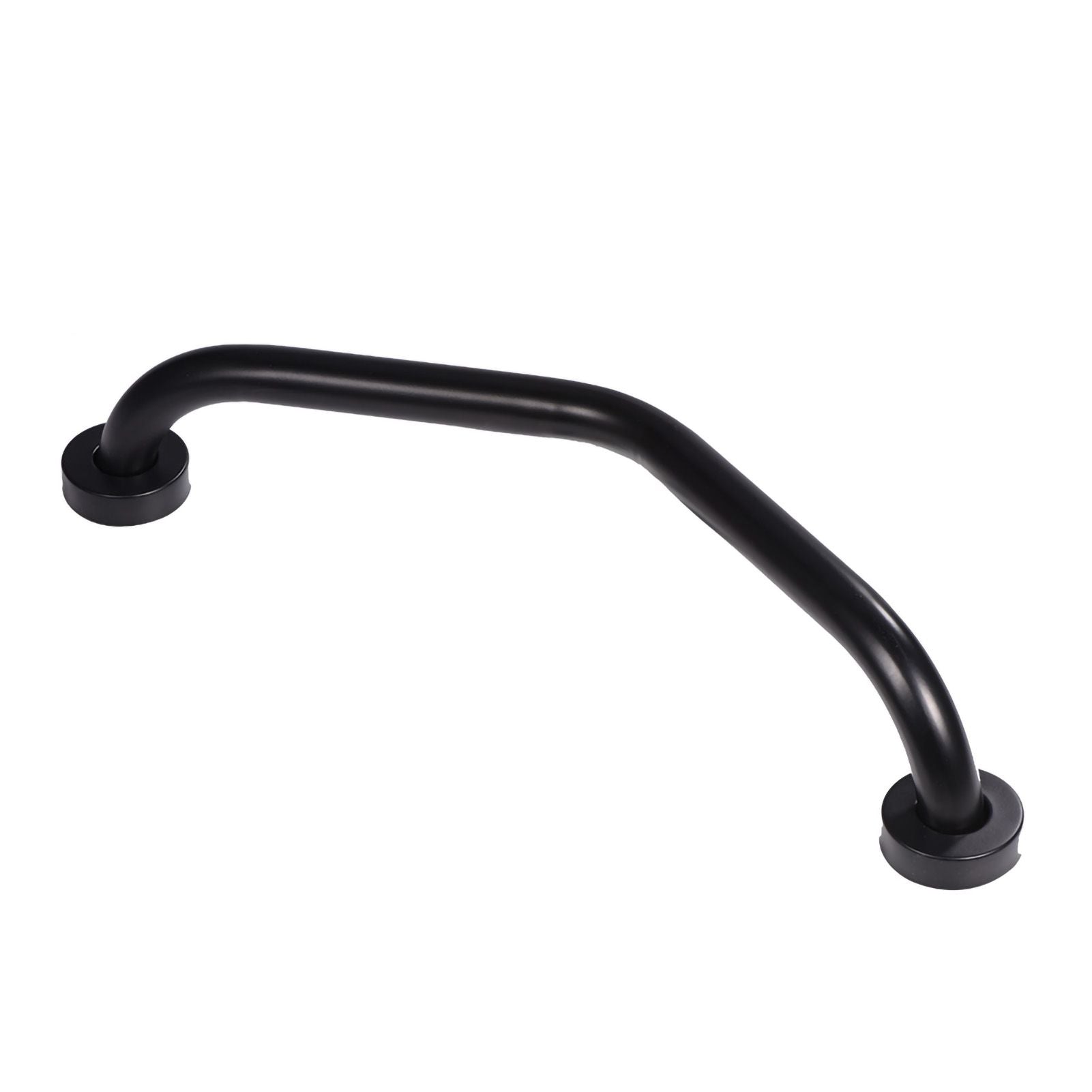 Stainless Steel Curved Shower Tub Safety Grab Bar Towel Rack Wall Mounted Bathroom Handrail