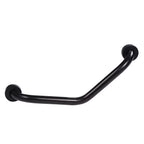Stainless Steel Curved Shower Tub Safety Grab Bar Towel Rack Wall Mounted Bathroom Handrail