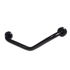 Stainless Steel Curved Shower Tub Safety Grab Bar Towel Rack Wall Mounted Bathroom Handrail