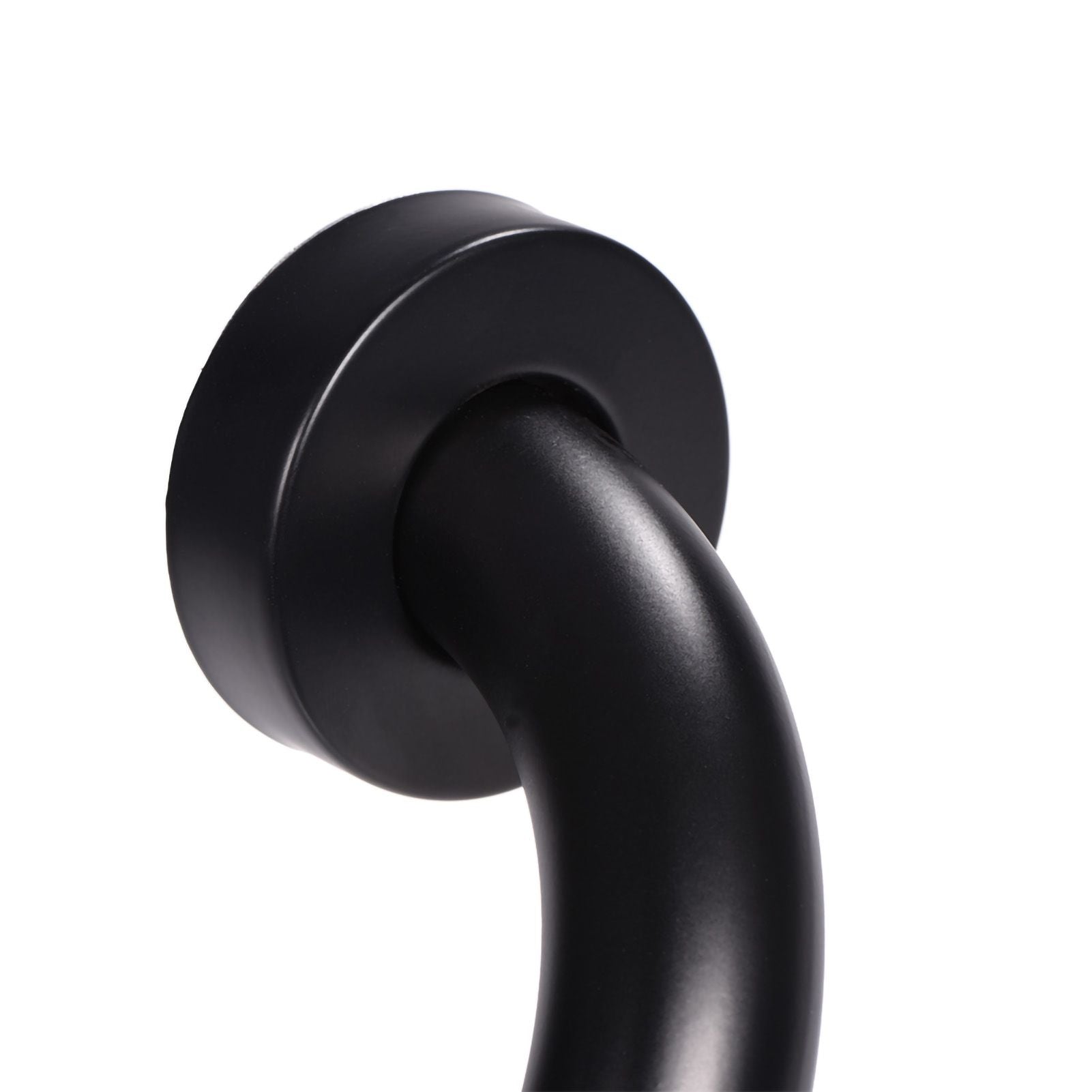 Stainless Steel Curved Shower Tub Safety Grab Bar Towel Rack Wall Mounted Bathroom Handrail