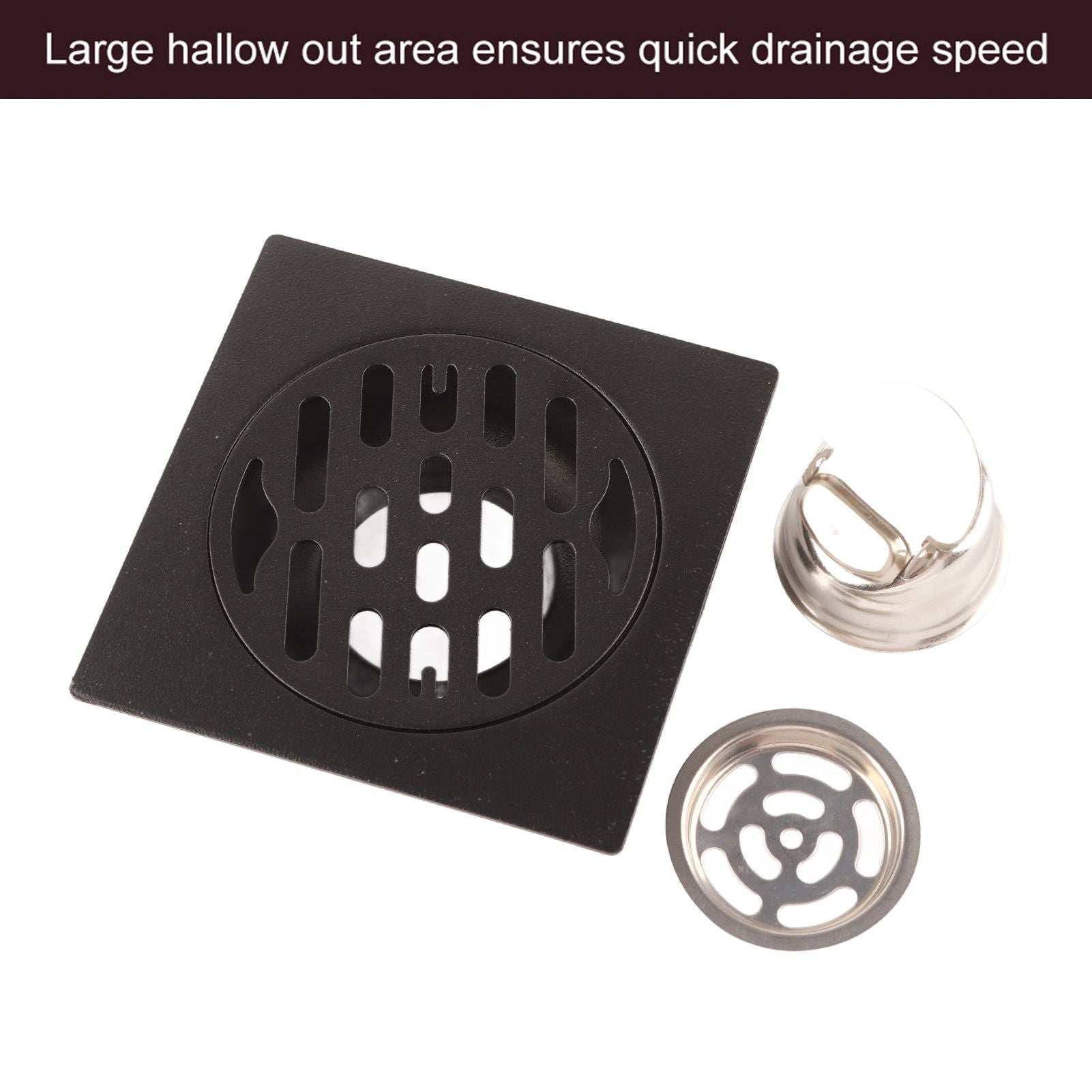 Thickened Stainless Steel Heavy Duty Home Bathroom Shower Deodorizing Waste Floor Drain