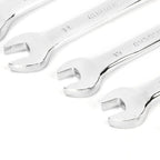 6Pcs Flexible Head Multi functional Ratchet Conination Spanner Wrench 8-17mm Repair Tools Set