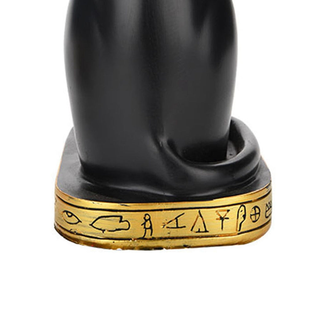 Egyptian Cat Resin Statue Figurine Household Room Ornament Crafts Gifts Home Decoration S