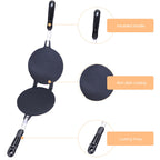 Household Kitchen Gas Nonstick Waffle Cone Making Mold Mould Baker Egg Roll Baking Tool