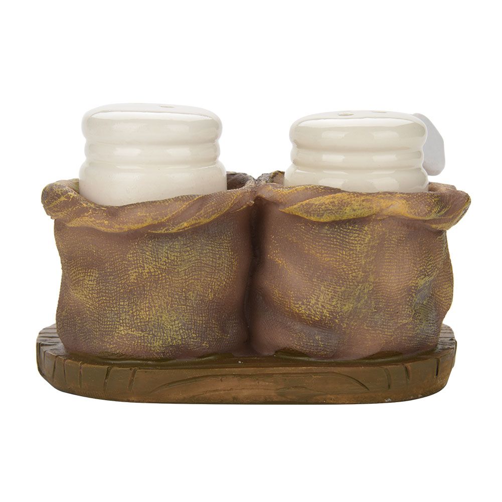 Cute Chef Statue Salt & Pepper Bottle Holder Ornaments Home Decor Kitchen Resin Crafts #C