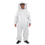 Professional Beekeeping Protective Equipment Bee Keeping Full Body Beekeeper Suit Hat XXL