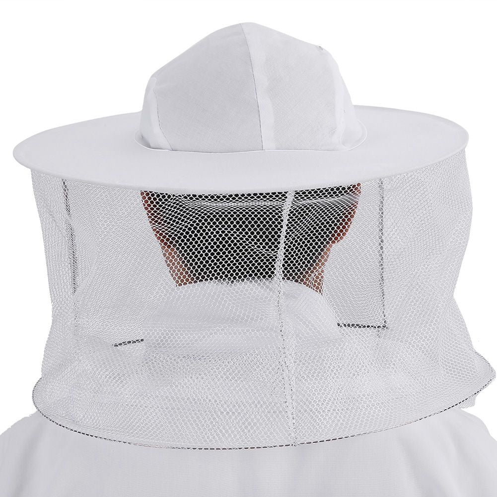 Professional Beekeeping Protective Equipment Bee Keeping Full Body Beekeeper Suit Hat XXL