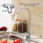1/4'' zinc alloy Kitchen Sink Faucet Tap Chrome Reverse Osmosis RO Drinking Water Filter