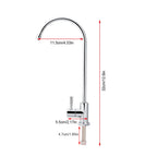 1/4'' zinc alloy Kitchen Sink Faucet Tap Chrome Reverse Osmosis RO Drinking Water Filter