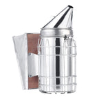 Bee Hive Smoker with Heat Shield Protection Board Iron Beekeeping Equipment