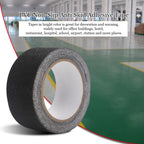 5M*5cm PVC NOn Slip Anti Skid Adhesive Tape for Stair Step Floor Safety Decoration (Black)