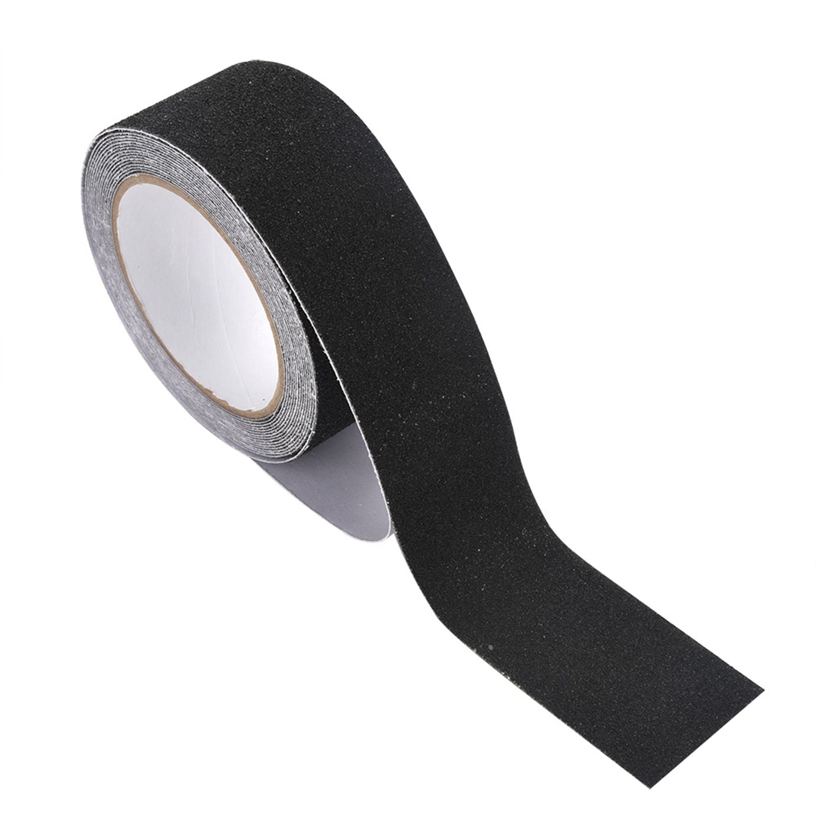 5M*5cm PVC NOn Slip Anti Skid Adhesive Tape for Stair Step Floor Safety Decoration (Black)