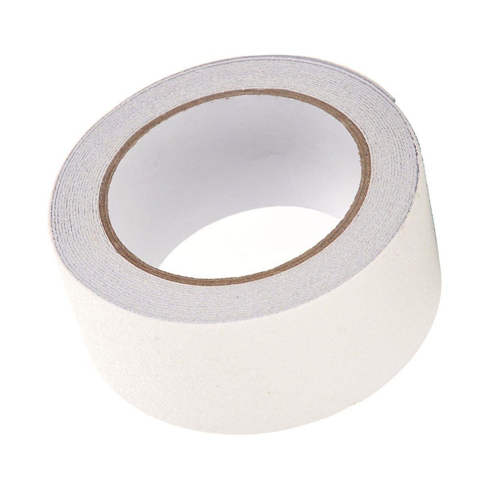 5M*5cm PVC NOn Slip Anti Skid Adhesive Tape for Stair Step Floor Safety Decor (Transparent)