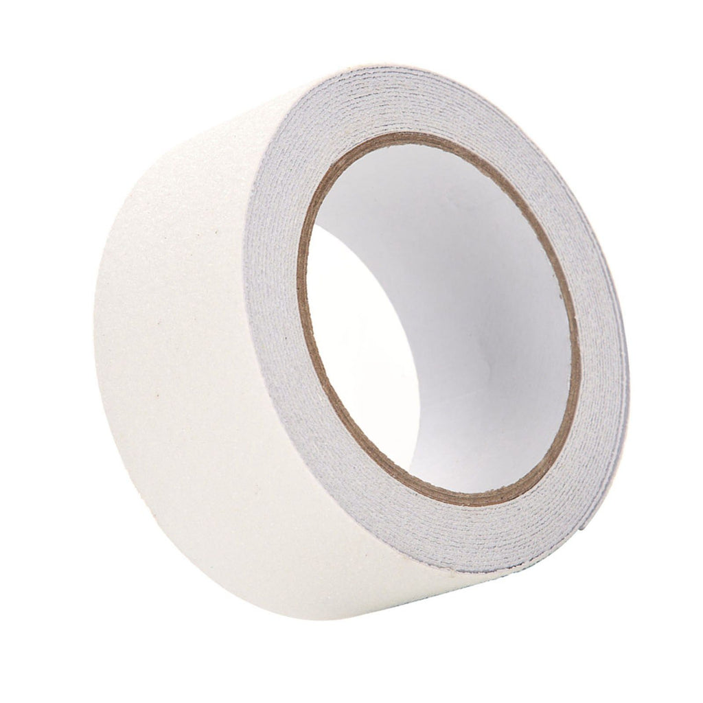 5M*5cm PVC NOn Slip Anti Skid Adhesive Tape for Stair Step Floor Safety Decor (Transparent)