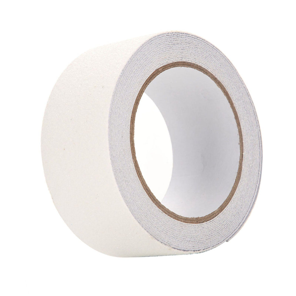 5M*5cm PVC NOn Slip Anti Skid Adhesive Tape for Stair Step Floor Safety Decor (Transparent)