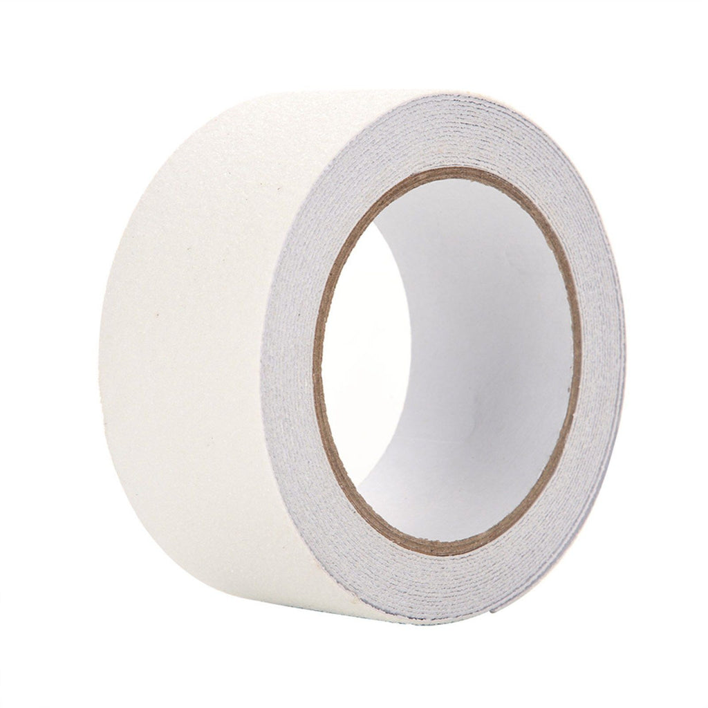 5M*5cm PVC NOn Slip Anti Skid Adhesive Tape for Stair Step Floor Safety Decor (Transparent)