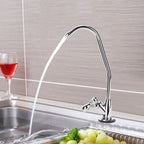 1/4'' Zinc Alloy Kitchen Faucet Tap Chrome Reverse Osmosis RO Drinking Water Filter