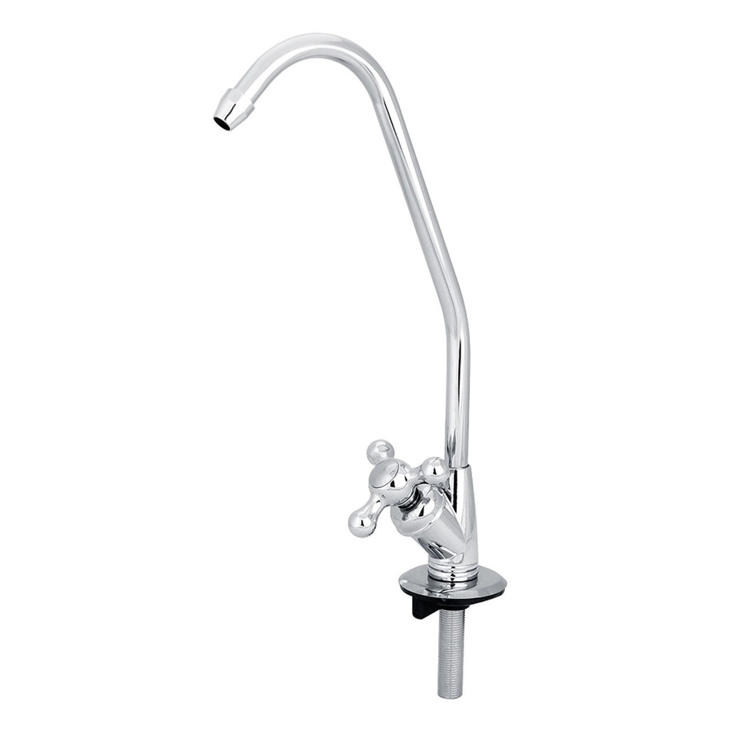 1/4'' Zinc Alloy Kitchen Faucet Tap Chrome Reverse Osmosis RO Drinking Water Filter
