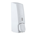 600ml Wall Mounted Manual Foam Soap Liquid Dispenser Lotion Box for Bathroom Kitchen (White)
