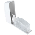 600ml Wall Mounted Manual Foam Soap Liquid Dispenser Lotion Box for Bathroom Kitchen (White)