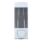 350ml Bathroom Manual Plastic Soap Liquid Lotion Shampoo Dispenser Box Holder Wall Mounted