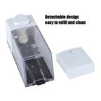 350ml Bathroom Manual Plastic Soap Liquid Lotion Shampoo Dispenser Box Holder Wall Mounted