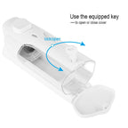 350ml Bathroom Hotel Wall Mounted Plastic Soap Liquid Shampoo Lotion Manual Dispenser