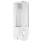 350ml Bathroom Hotel Wall Mounted Plastic Soap Liquid Shampoo Lotion Manual Dispenser