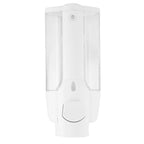 350ml Bathroom Hotel Wall Mounted Plastic Soap Liquid Shampoo Lotion Manual Dispenser