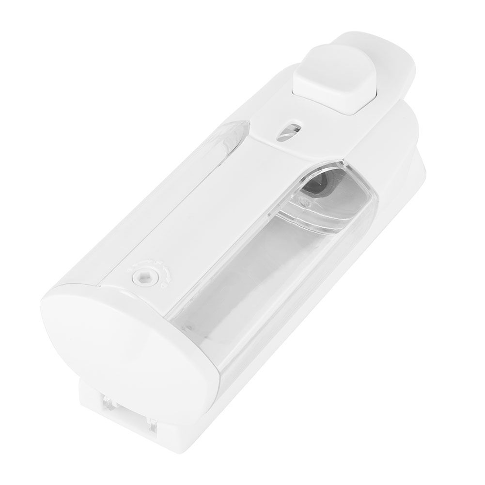 350ml Bathroom Hotel Wall Mounted Plastic Soap Liquid Shampoo Lotion Manual Dispenser