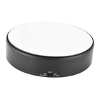 Mirror Surface 360° Rotary Display Stand Adjustable Rotating Speed Turntable Jewelry Holder
