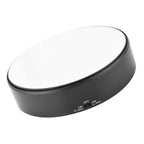 Mirror Surface 360° Rotary Display Stand Adjustable Rotating Speed Turntable Jewelry Holder