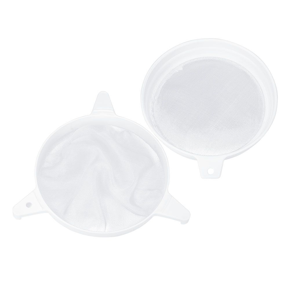 Honey Strainer Double Sieve Extractor Filter Mesh Beekeeping Equipment Beekeeper Tool