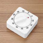 Portable 60 Minutes Count Down Mechanical Timer Baking Kitchen Cooking Tool Food Preparation