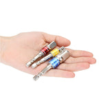 3Pcs Socket Adapters Drill Nut Driver Extension Bars Set 1/4in 3/8in 1/2in Screwdriver Tools