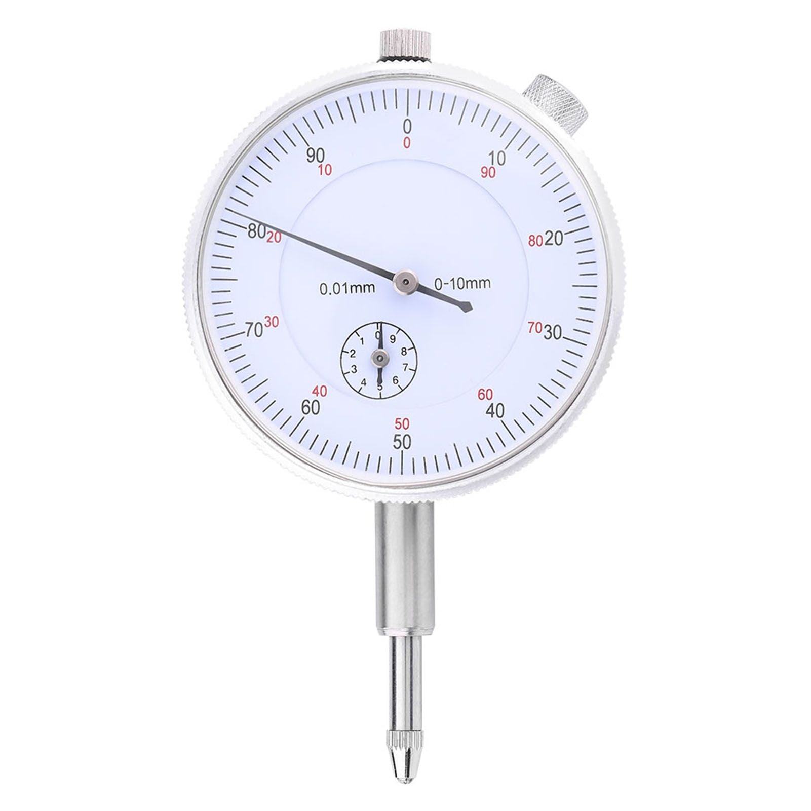 0-10mm Dial Indicator Gauge 0.01mm Accuracy Measuring Meter High Precision Instrument Tool
