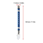 Portable Handheld Wheel Type Glass Cutter with NOn slip Handle for 3~15mm Glass Cutting(Blue)