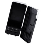 LED Mini USB Refrigerator USB Refrigerator Drinks Beverage Cans Refrigerator and Heater Black