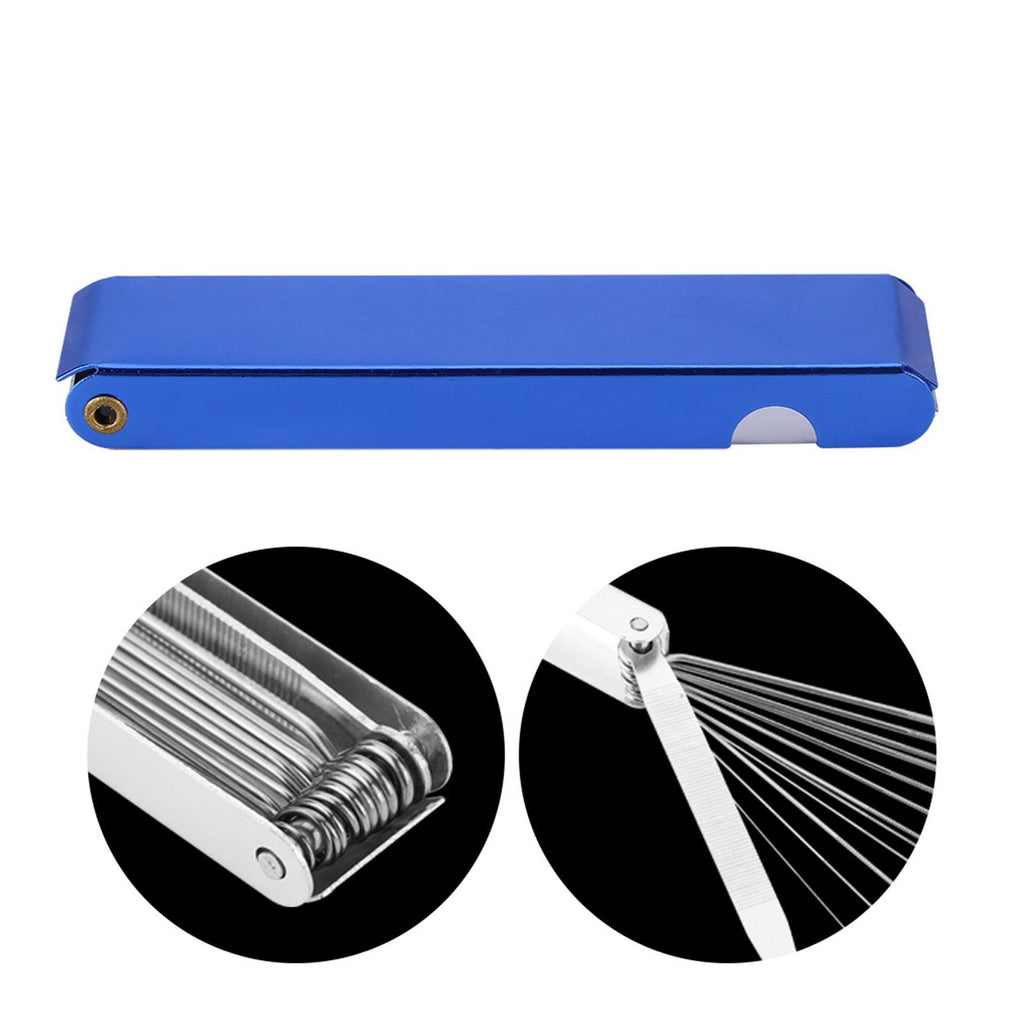 Motorcycle Carburetor Jet Gas Welding Nozzle Cleaner Kit with Storage Box
