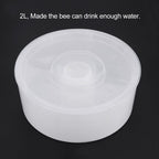 2 L Plastic Bee Water Feeder Beehive Drinking Bowl Bee Keeping Equipment Beekeeping Tool