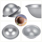 10cm Semicircle Mold Aluminum Hemisphere Chiffon Cake Pan Bikini Cake Dessert Pudding Baking Mo