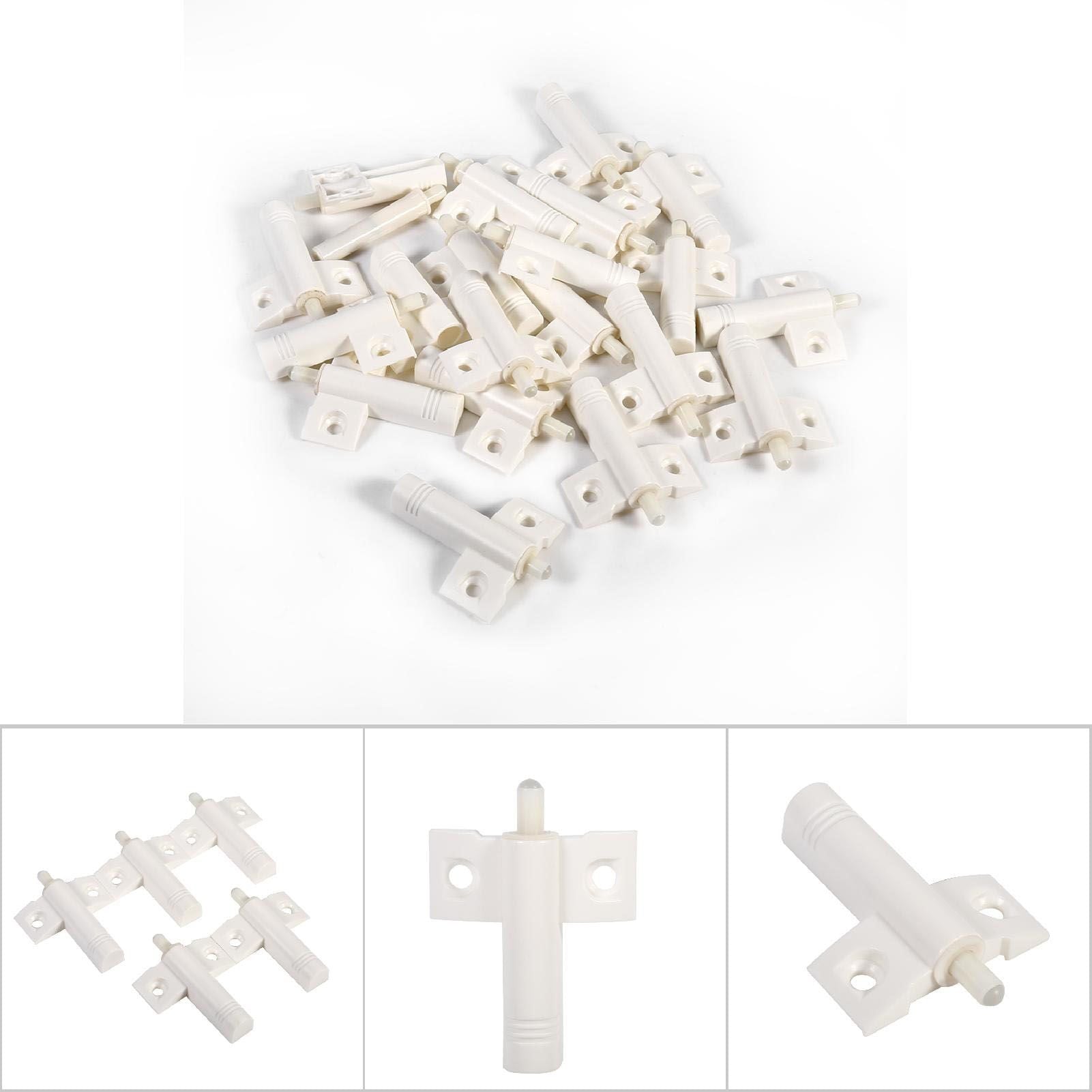 20Pcs/Lot Kitchen Cabinet Door Stop Drawer Soft Quiet Close Closer Damper Buffers Gray/White