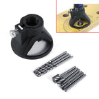 4pcs Drill Bits 6pcs HSS Wood Milling Burrs 1pc Drill Carving Rotary Locator Positioner Hot