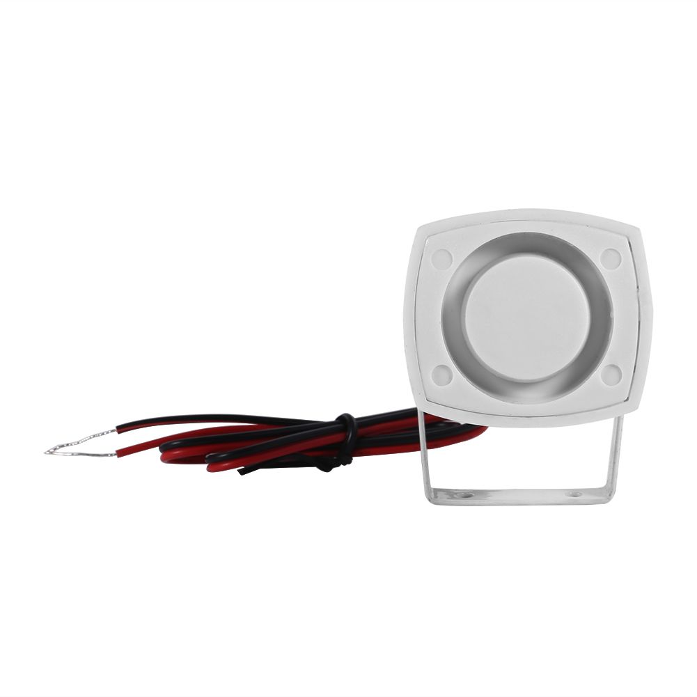 Wired Mini Horn Siren Loud Home Vehicle Security Sound Alarm System With Support 110dB DC 12V