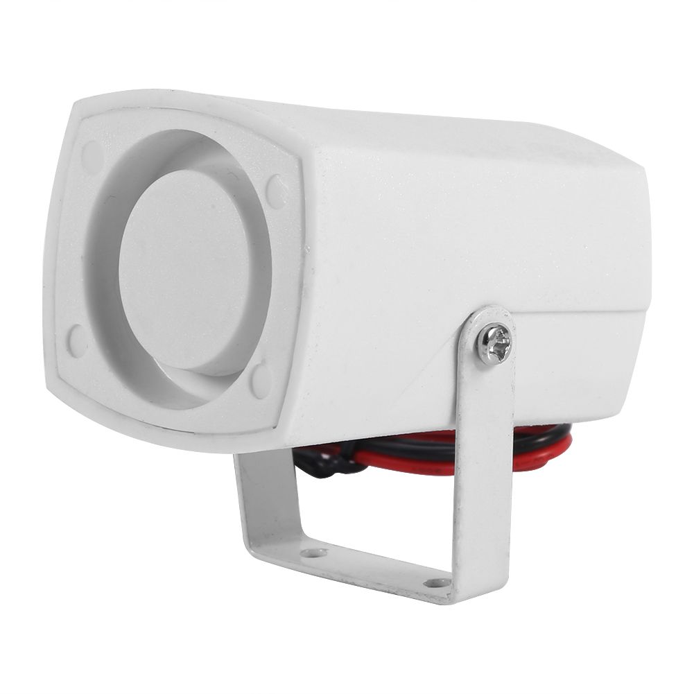 Wired Mini Horn Siren Loud Home Vehicle Security Sound Alarm System With Support 110dB DC 12V