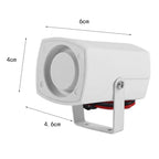 Wired Mini Horn Siren Loud Home Vehicle Security Sound Alarm System With Support 110dB DC 12V