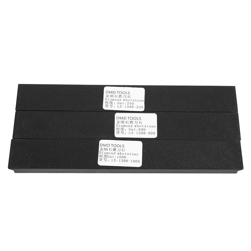 3Pcs/Pack 240/600/1000 Grit Kitchen Tool Sharpening Stone Knives Sharpener Whetstone New