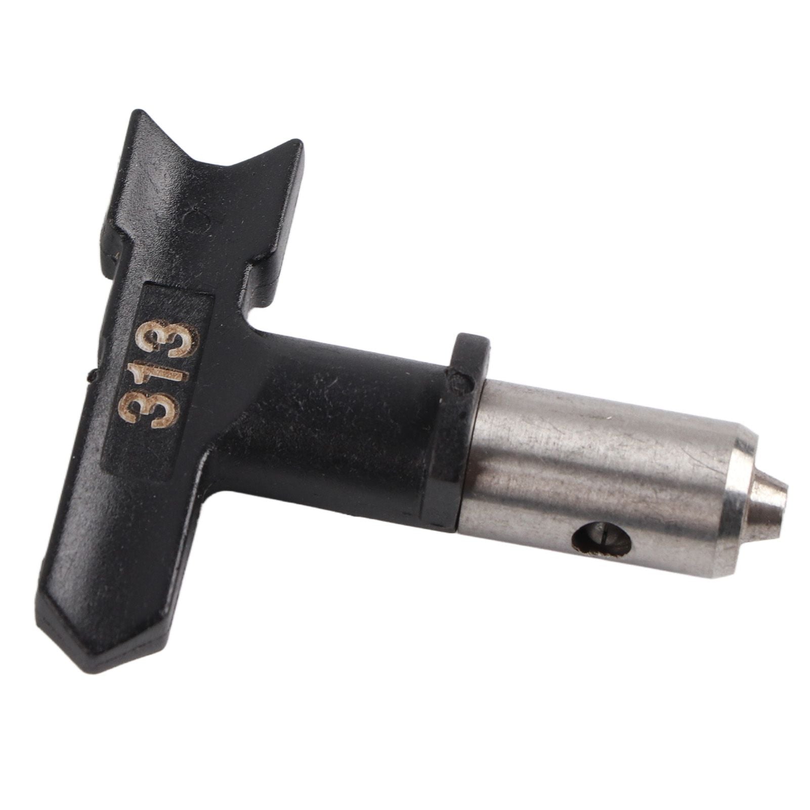 Reversible Tungsten Steel Airless Paint Spray Gun Tip Nozzle Accessoies Home Tool Black 313#