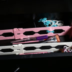 Adjustable Clapboard Home Kitchen Drawer Divider Partition Storage Organizer (Pink)